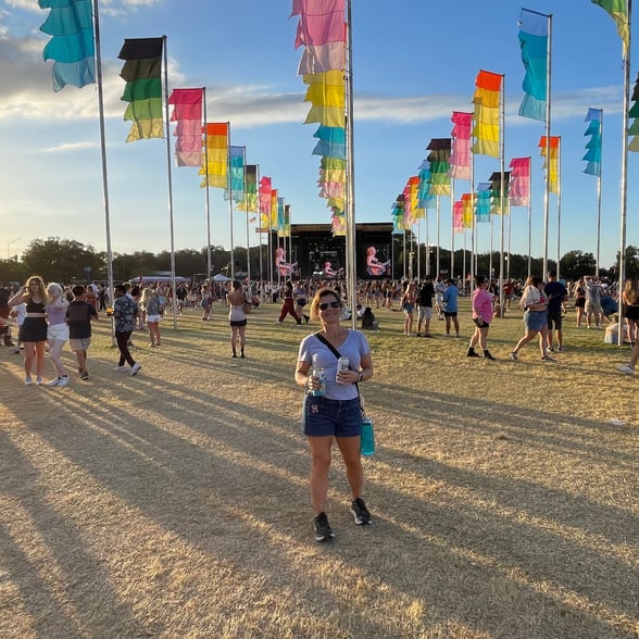 Flags on Capitol Lawn